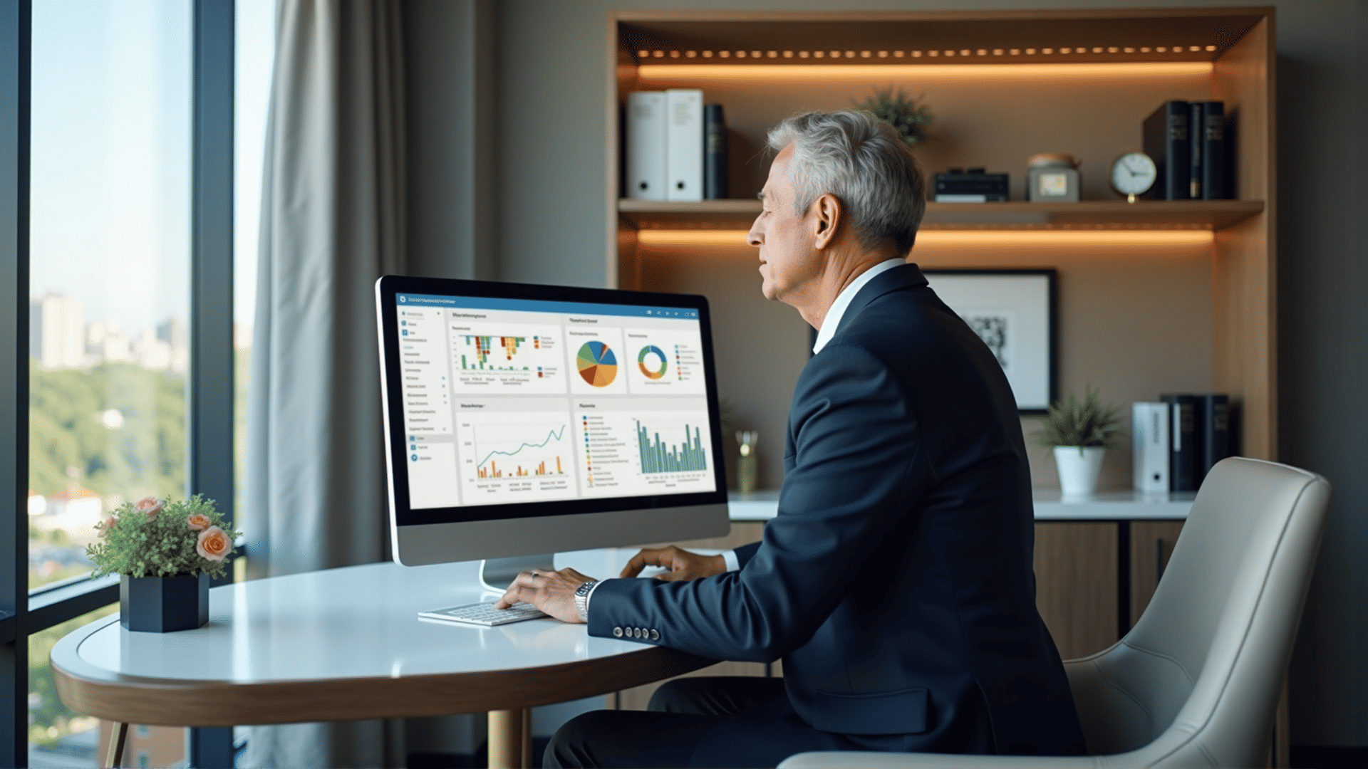 Protel Hotel Management Software Dashboard